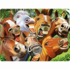 3d paarden lachen