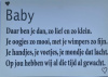 babykaart daar ben je dan