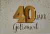 budget kaart 40 jaar getrouwd
