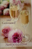 budget kaart  jaar getrouwd glazen en roze rozen