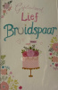 budget kaart lief bruidspaar