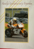 budget kaart race motor met man