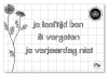 geurzakje je leeftijd ben  ik vergeten hip68