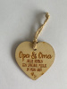 hanger hout opa en oma