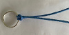 letterkralen basis sleutelhanger blauw
