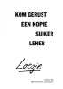 loesje kopje suiker