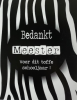 meester zebra postkaart 182131539