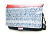 schoudertas zebra delftsblauw