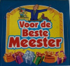 sticker meester blauw