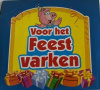 sticker voor het feestvarken