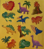 stickervel dino