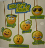 vakaantie kamp kaart smileys 42098752