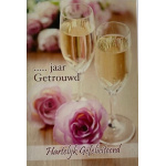 budget_kaart__jaar_getrouwd_glazen_en_roze_rozen
